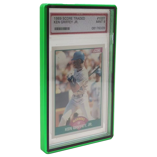 EVORETRO Magnetic Case bumper for PSA slab Graded Card - Green