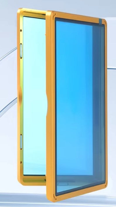 EVORETRO Magnetic Case bumper for PSA slab Graded Card - Yellow