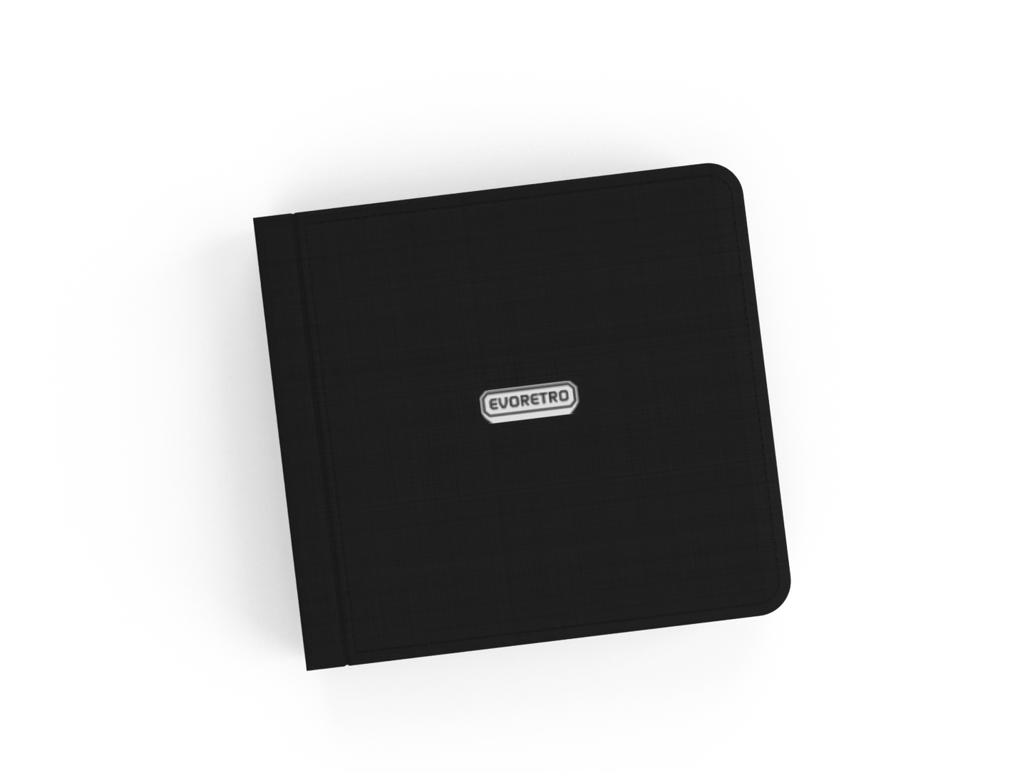 EVORETRO 4x3 Binder with Zipper fits 528 cards, Black