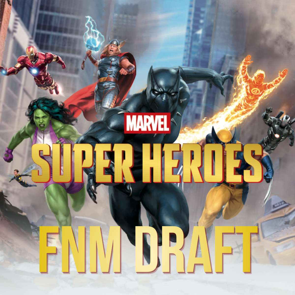 Marvel Super Heroes Booster Draft - 31 juillet 18h30