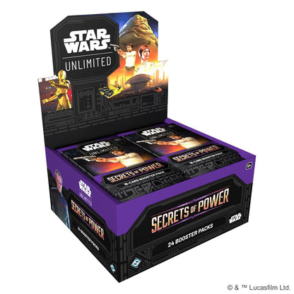 Star Wars Unlimited - Secrets of Power - Booster Display (EN)