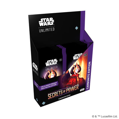 Star Wars Unlimited - Secrets of Power - Carbonite Booster Display (EN)