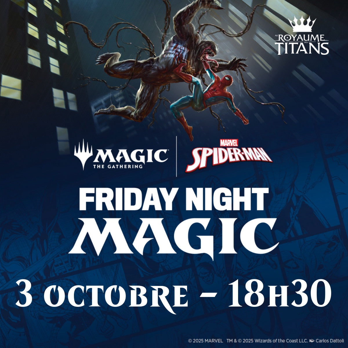 FNM Draft Marvel's Spider-Man -3 octobre 18h30