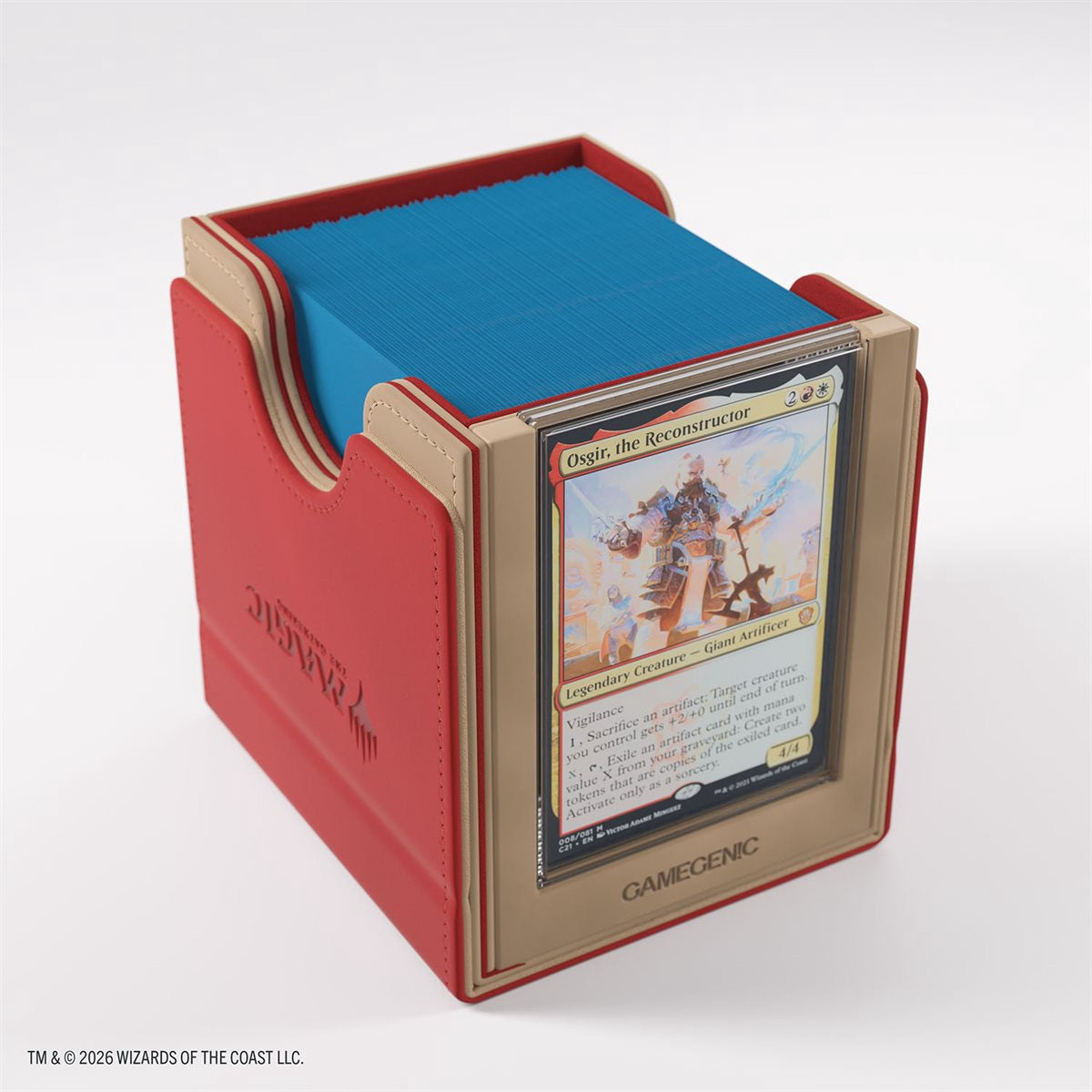 Deck Box: Magic: The Gathering-Secrets of Strixhaven: Sidekick Pro XL (100ct): Lorehold