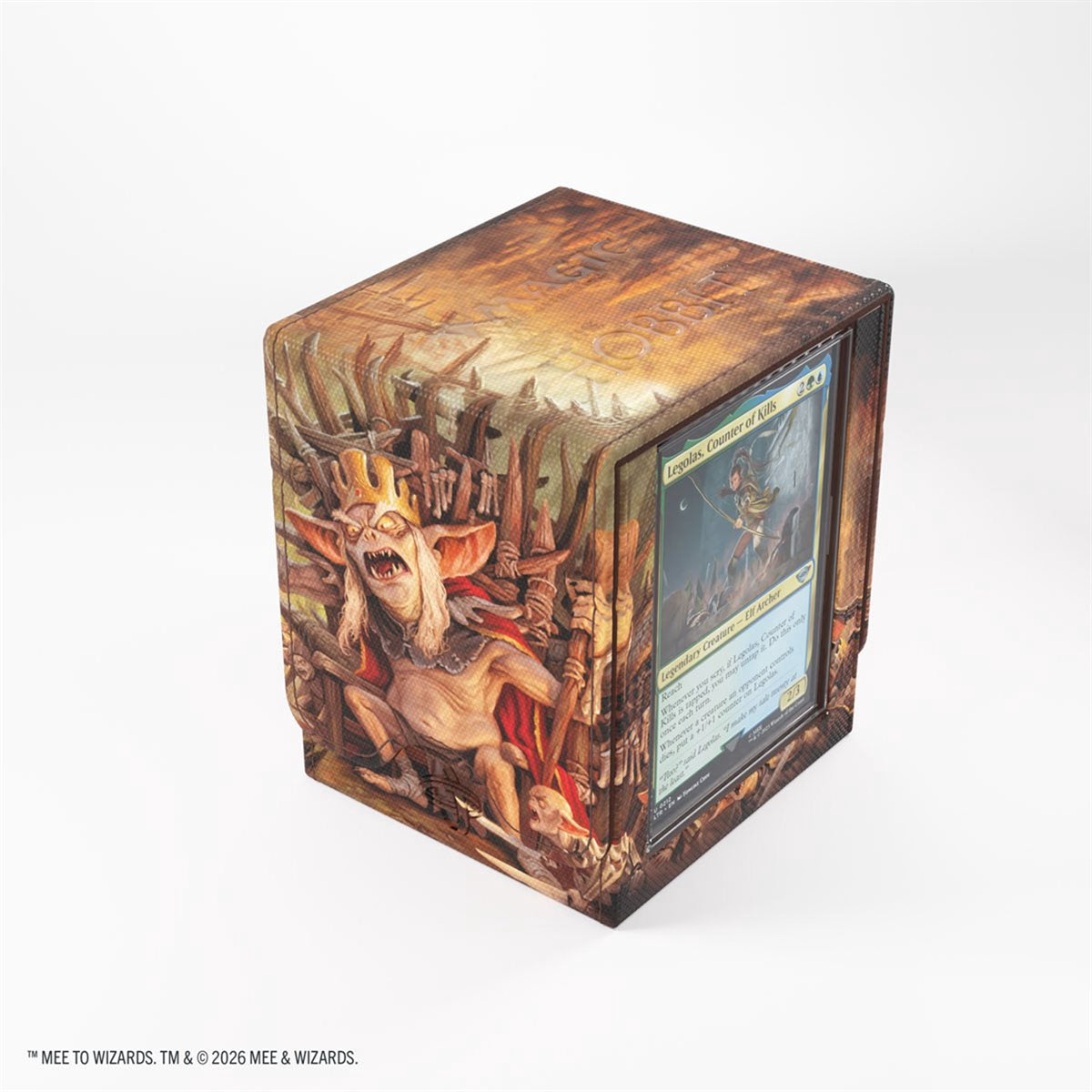 Deck Box MTG - The Hobbit Squire Plus XL (100ct) Fight scene 2