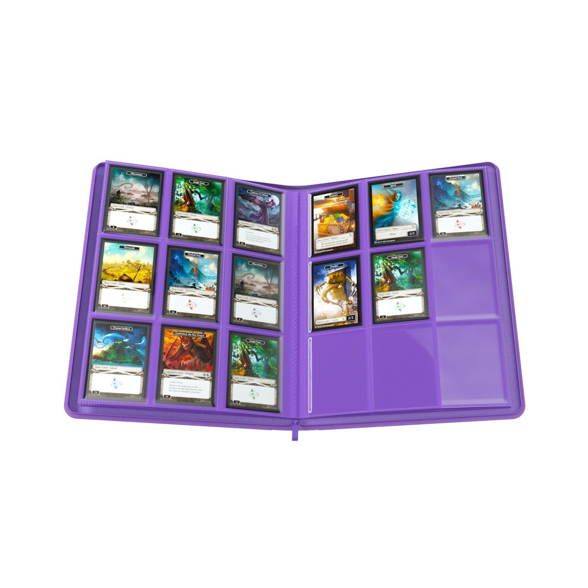 Zip-Up Album 18-pkt Purple