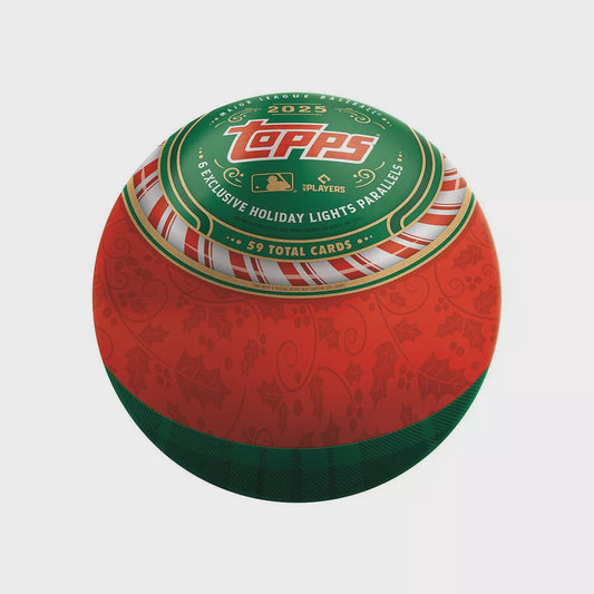 2025 Topps Holiday Baseball Tin