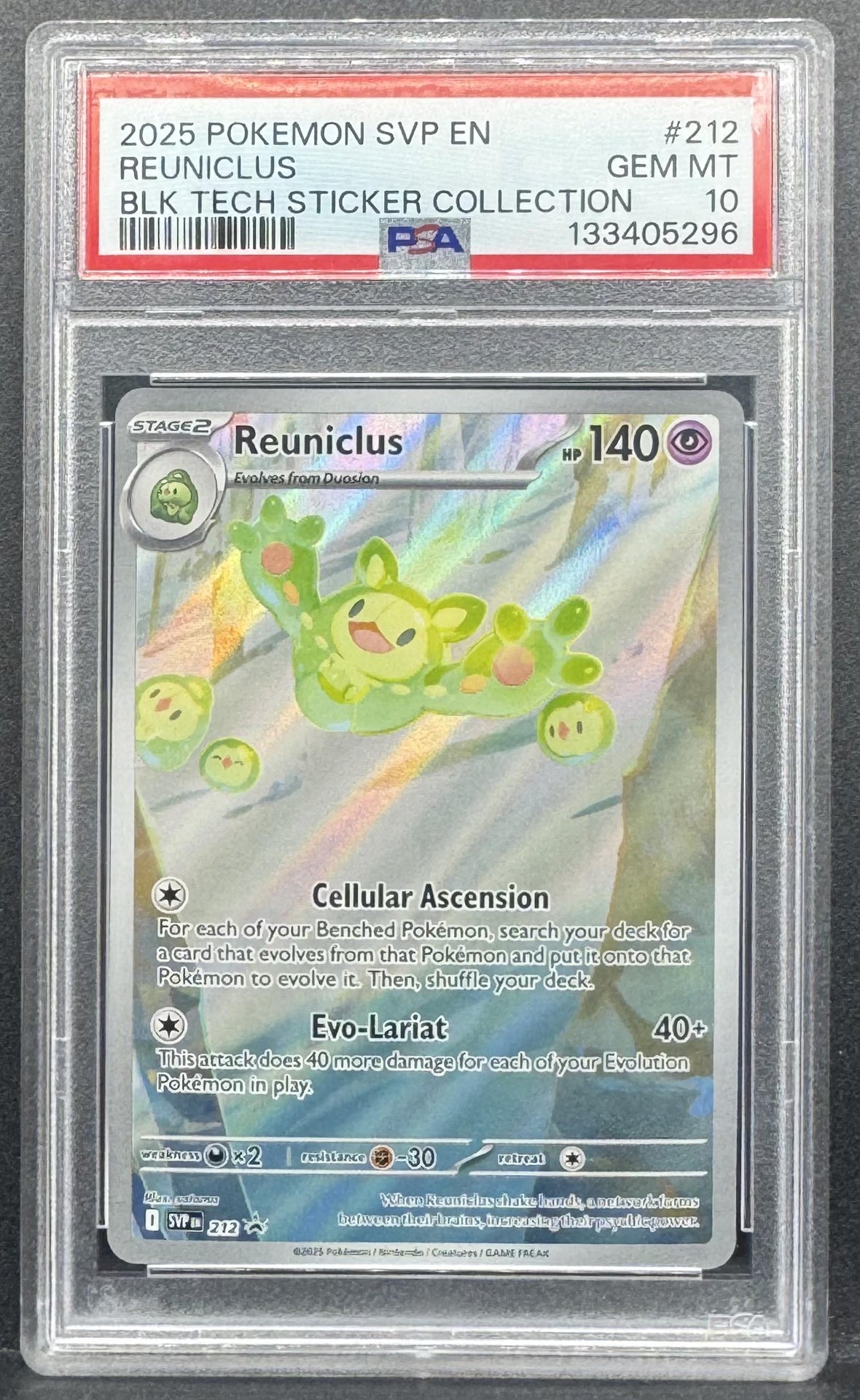 Pokemon TCG Reuniclus 212 Promo PSA 10