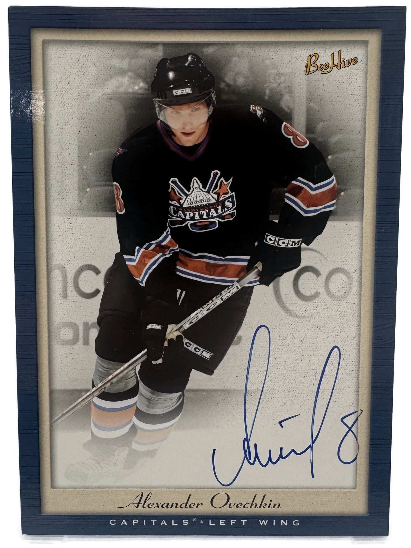 UD Alexander Ovechkin Capitals 2005/06 BeeHive PG-A0 Auto Oversized