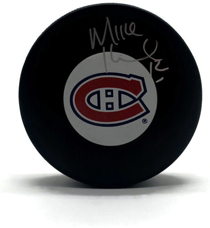 Michael Hage Autographed Puck