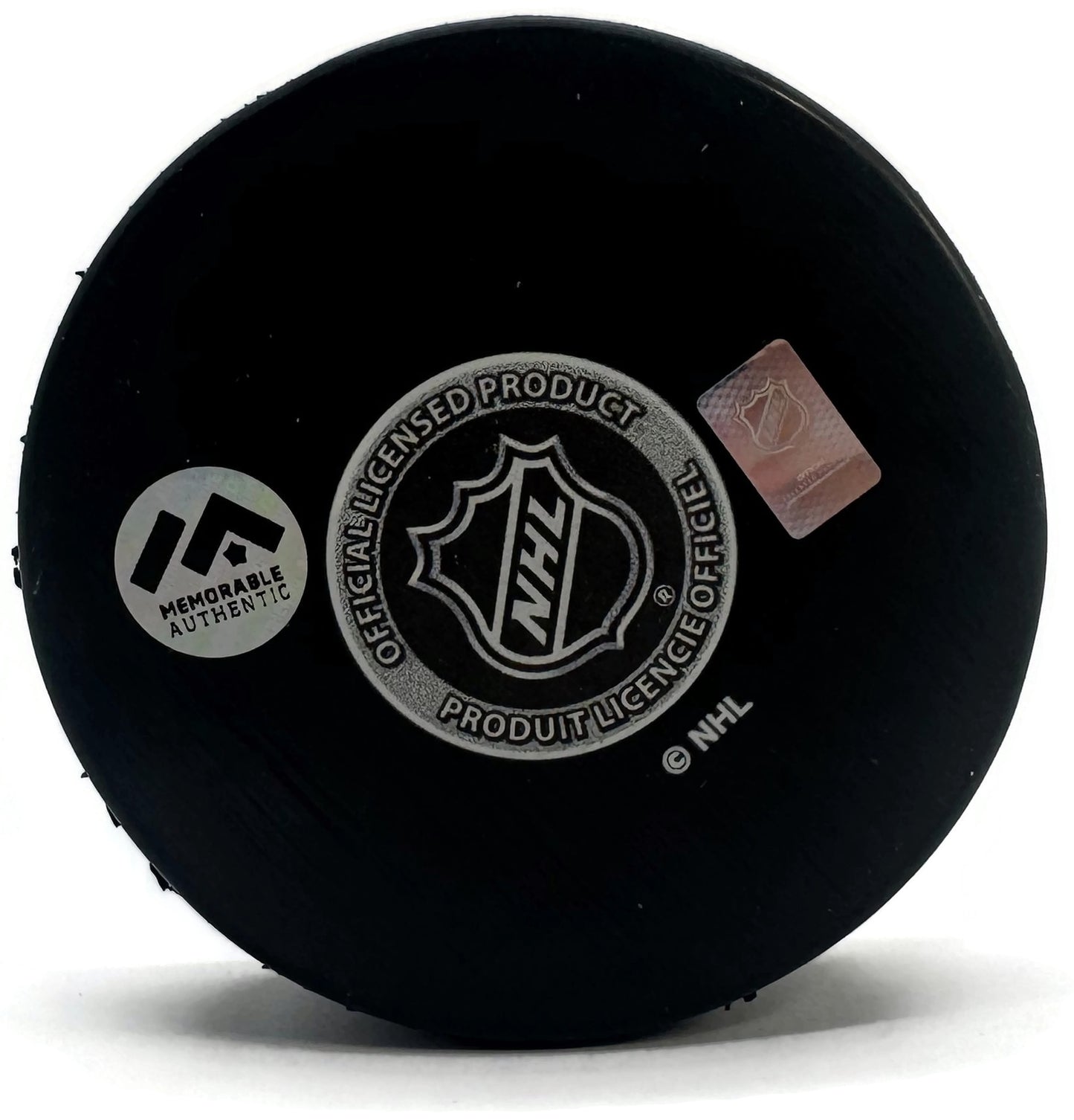 Michael Hage Autographed Puck
