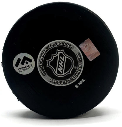 Michael Hage Autographed Puck