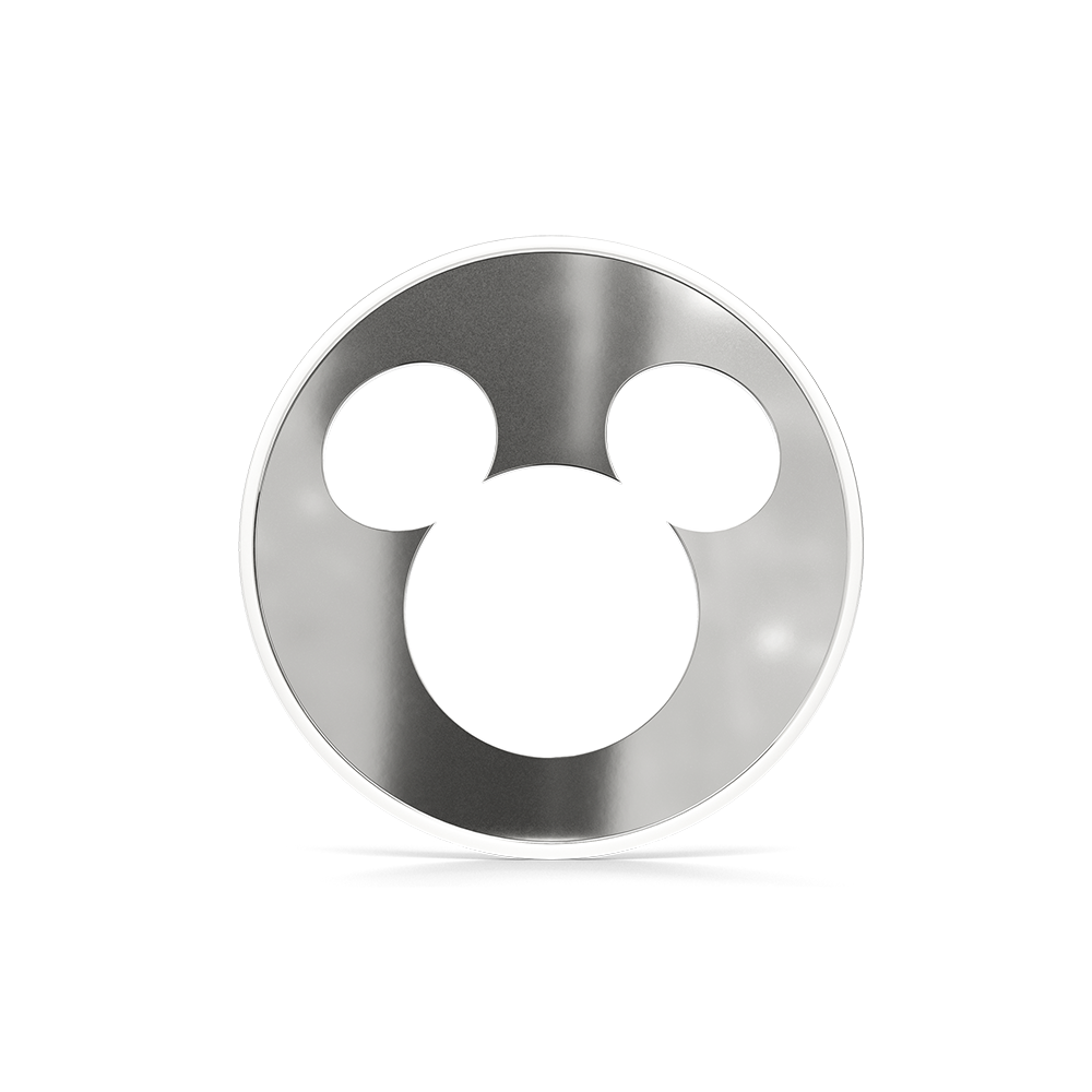 Iconic Silhouettes - Mickey Mouse 1/2 oz Silver Collectible Coin