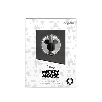 Iconic Silhouettes - Mickey Mouse 1/2 oz Silver Collectible Coin