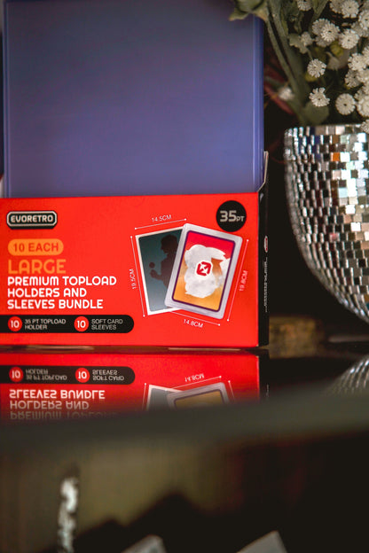 EvoRetro Large 35pt 10 TopLoad + 10 Pochettes