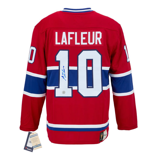 Guy Lafleur Autographed Fanatics Replica Jersey