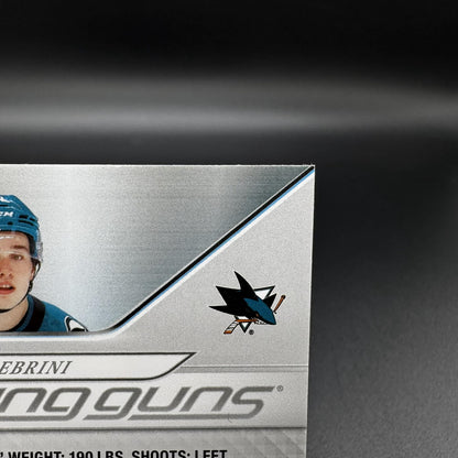 2024-25 UD Series 2 Macklin Celebrini Young Guns Outburst 451 RC #1