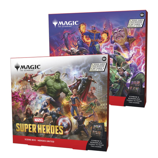 MTG Marvel Super Heroes Scene Box - Bundle (EN)