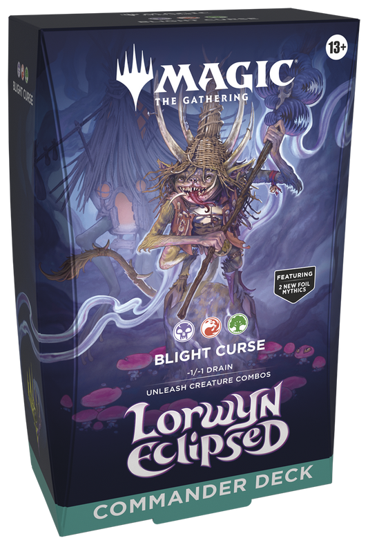 Lorwyn Eclipsed Blight Curse Commander Deck (EN)