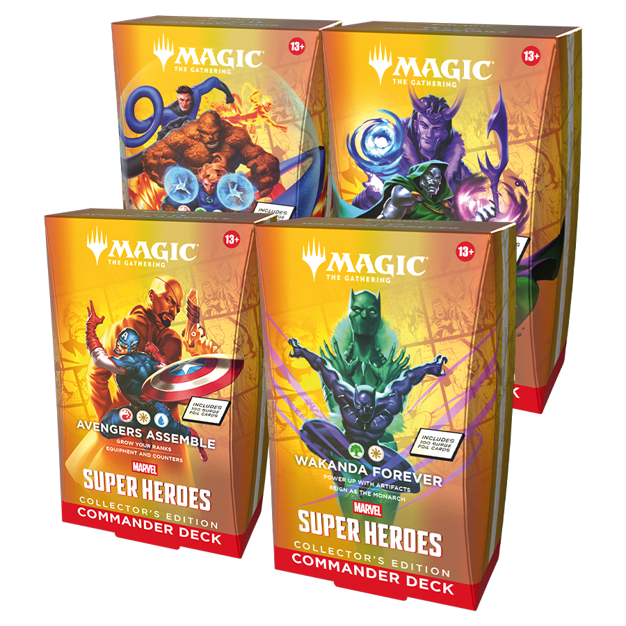 MTG Marvel Super Heroes Commander Collectors Edition Bundle (EN)