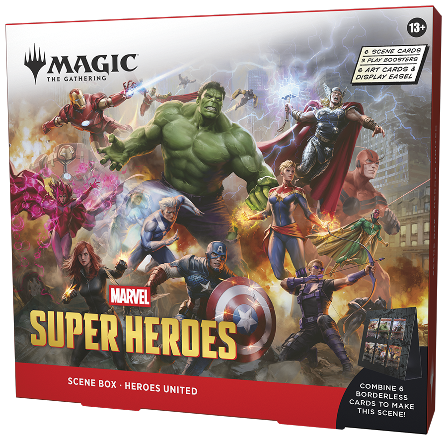 MTG Marvel Super Heroes Scene Box - Heroes United (EN) (PRE ORDER)