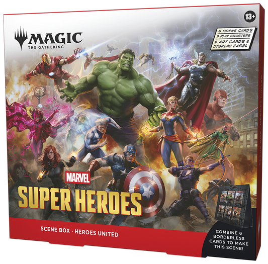 MTG Marvel Super Heroes Scene Box - Heroes United (EN) (PRE ORDER)