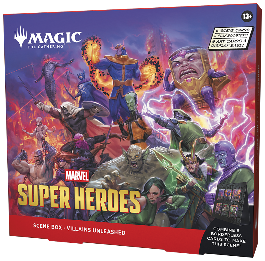 MTG Marvel Super Heroes Scene Box - Villains Unleashed (EN)