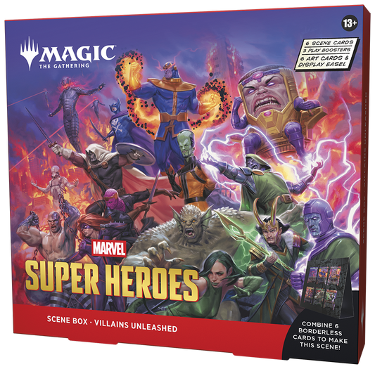 MTG Marvel Super Heroes Scene Box - Villains Unleashed (EN)