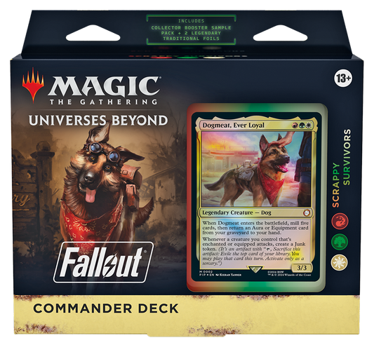 MTG Fallout Scrappy Survivors Commander Deck