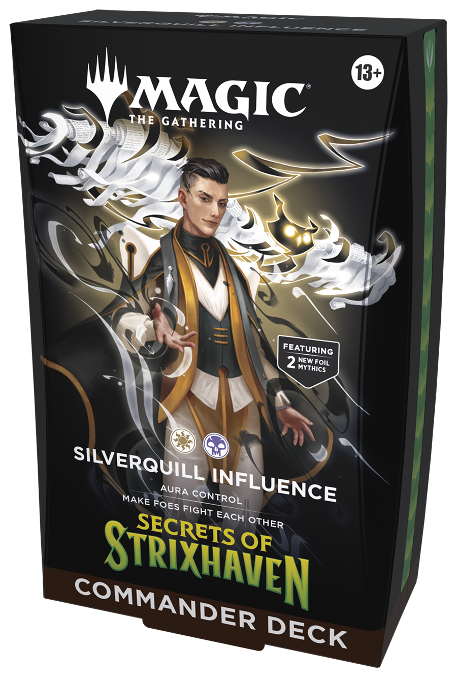 MTG Secrets of Strixhaven Commander Silverquill Influence (EN)