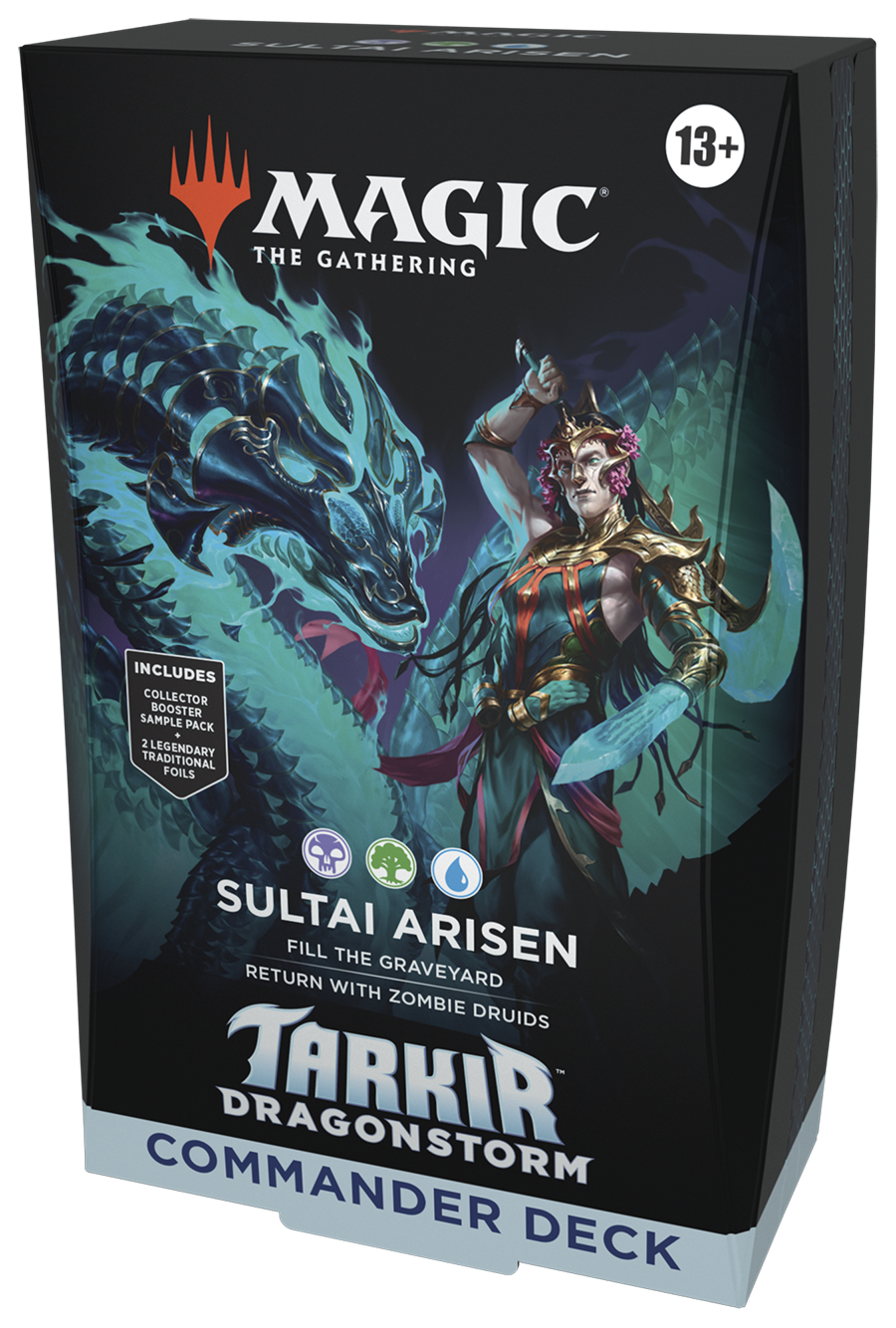MTG Sultai Arisen (Black-Blue-Green) - Tarkir Dragonstorm Commander Deck (EN)