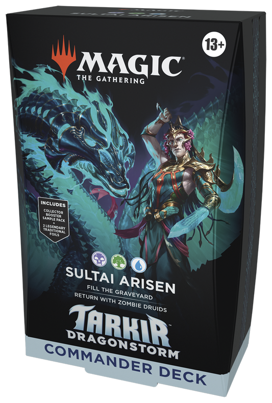 MTG Sultai Arisen (Black-Blue-Green) - Tarkir Dragonstorm Commander Deck (EN)