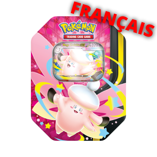 Pokemon TCG Mega Moonlit Mega Melodelfe Tin (FR) (PRE ORDER)