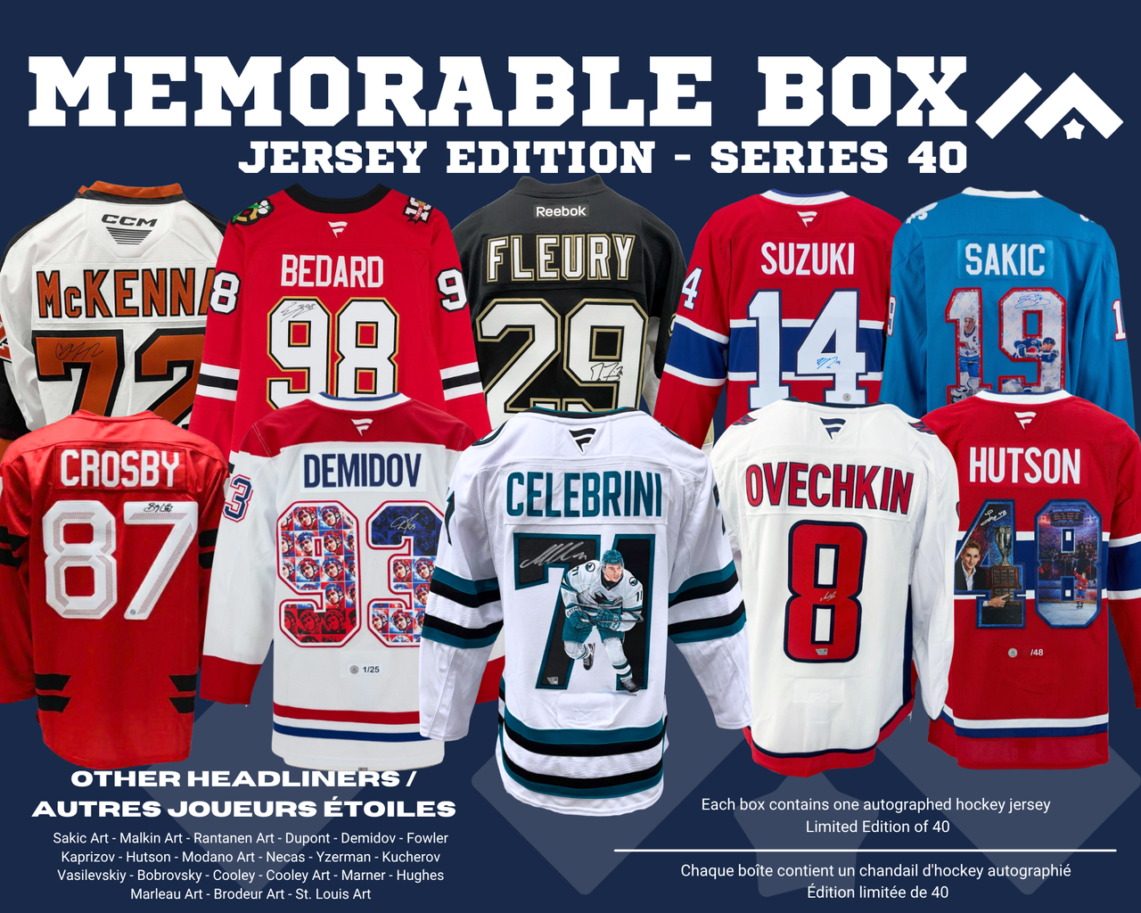 Memorable Box Jersey Edition - Series Memorable Box Jersey Edition - Series 40