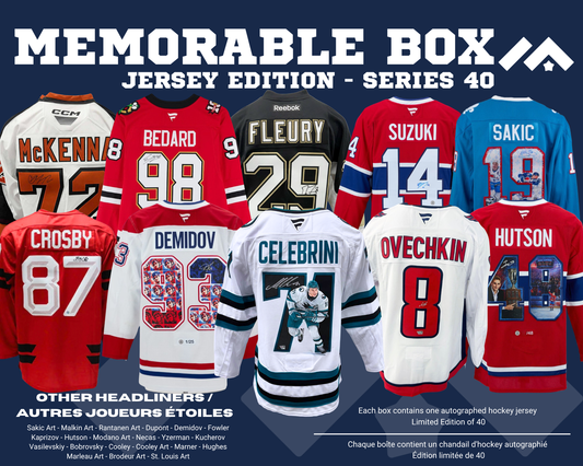 Memorable Box Jersey Edition - Series Memorable Box Jersey Edition - Series 40