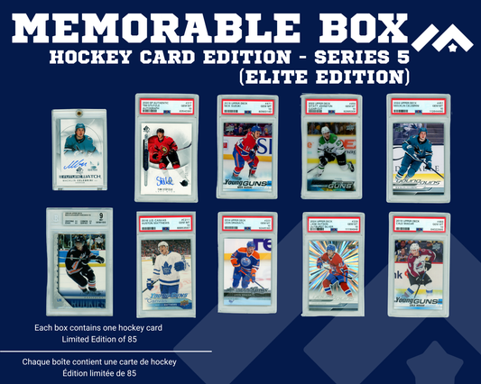 Memorable Box Hockey Card Edition - Series 5 (ELITE EDITION)