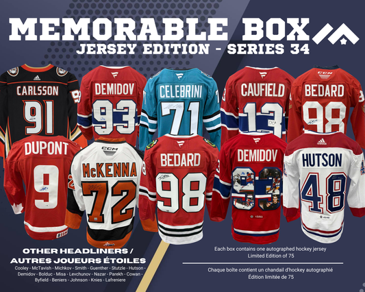 Memorable Authentic Box Jersey Edition - Series 34 (Young Player)