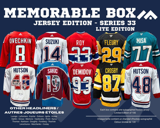 Boite memorable Jersey Edition - Serie 33 (Edition Lite)