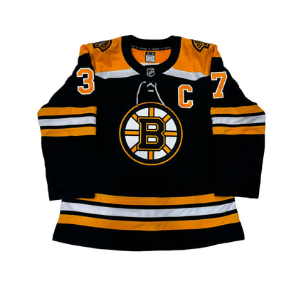 Patrice Bergeron Autographed Boston Bruins Fanatic Premium Jersey