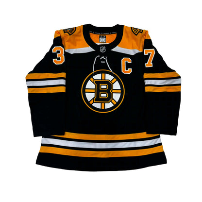 Patrice Bergeron Autographed Boston Bruins Fanatic Premium Jersey