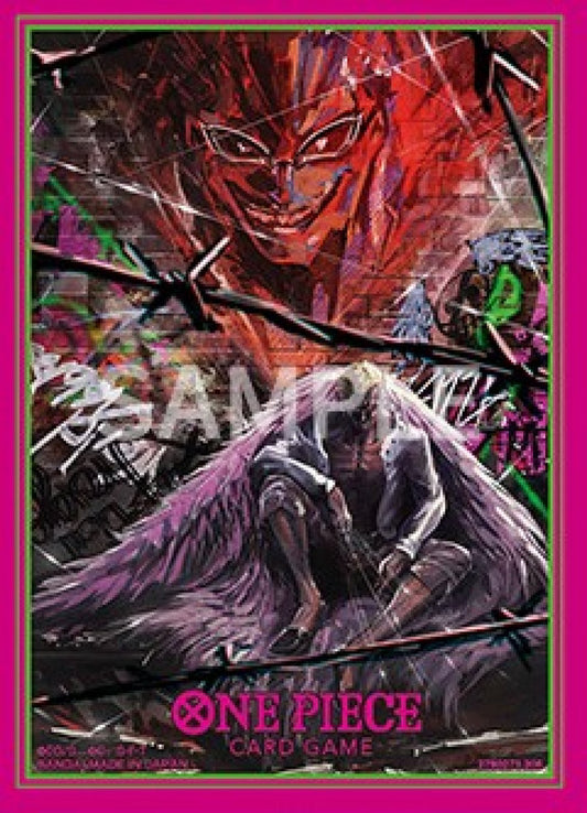 ONE PIECE Card Game Official Card Sleeve Series 11 -Donquixote Doflamingo (70ct)