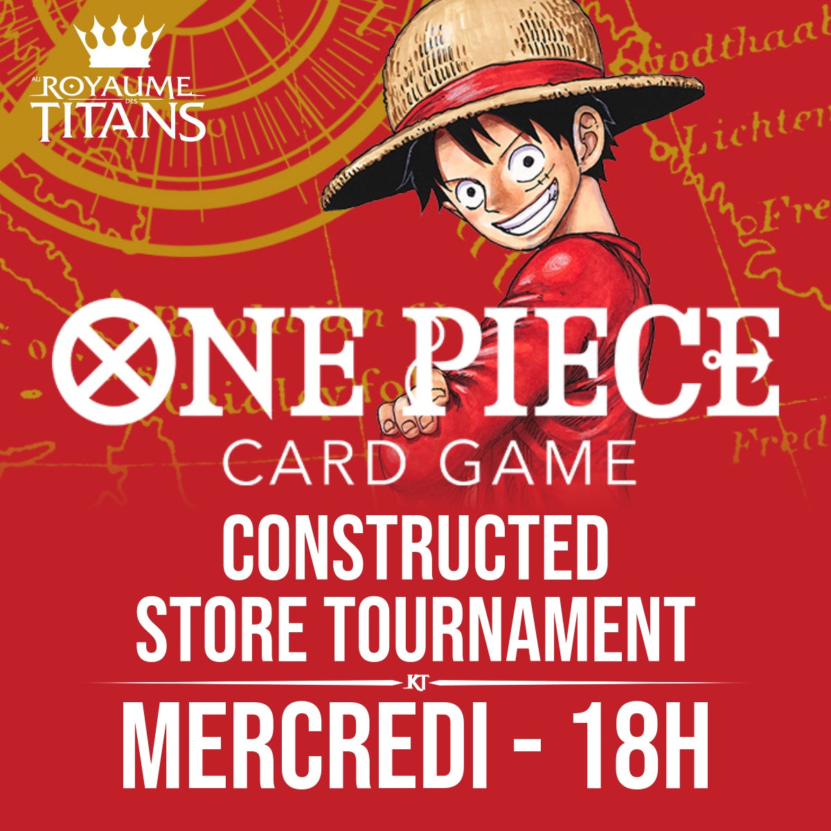 Mercredi One Piece CG - Constructed - 28 Janvier 18h