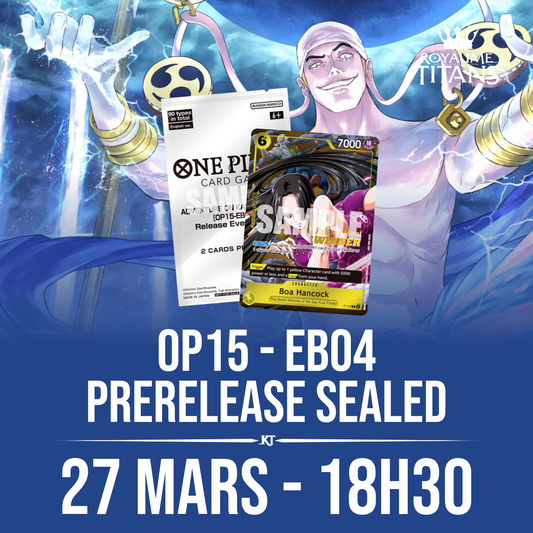 One Piece OP15/EB04 Prerelease - Vendredi 27 mars 18h30