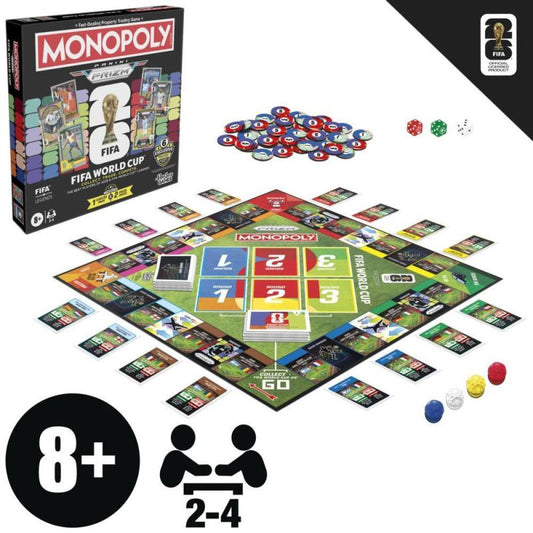 2026 PANINI PRIZM SOCCER MONOPOLY GAME
