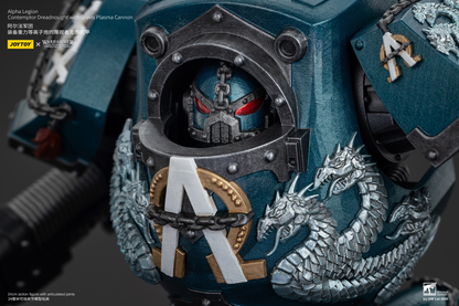 Alpha Legion Contemptor Dreadnought with Gravis Plasma Cannon