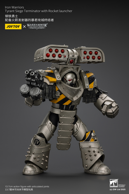 lron Warriors Tyrant Siege Terminator with Rocket launcher JoyToy