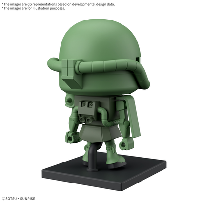 Bandai 1/1 Zakupla-Kun DX Set (With Runner ver. Recreations Parts)