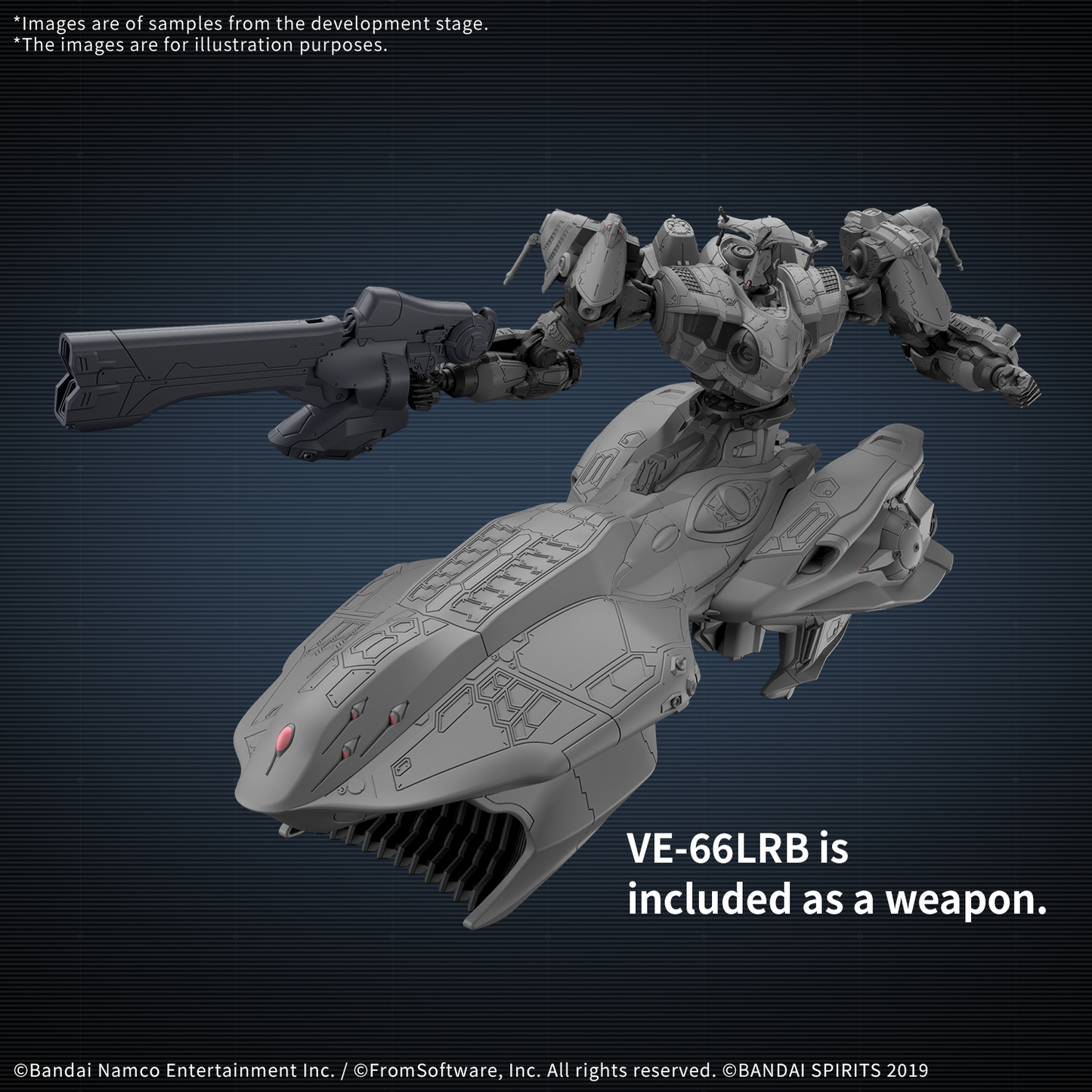 Bandai 30MM ARMORED CORE Ⅵ FIRES OF RUBICON ARQUEBUS ADD VE-40A