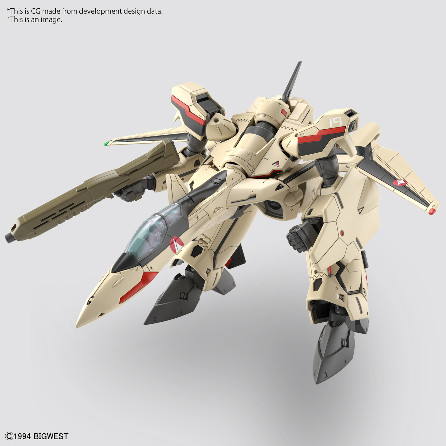 Bandai HG 1/100 YF-19