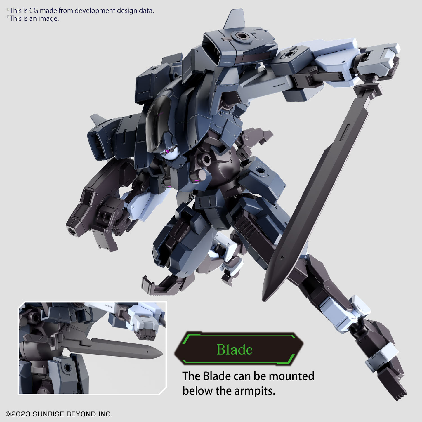 Bandai HG 1/72 Aaronrhino Grady Exclusive